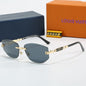 Louis vuitton Rimless Polygon Sunglasses with Monogram Details  68089 Mixed