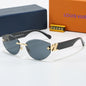 Louis vuitton Rimless Cat-Eye Sunglasses with Side Metal Logo 68088 Cat-Eye