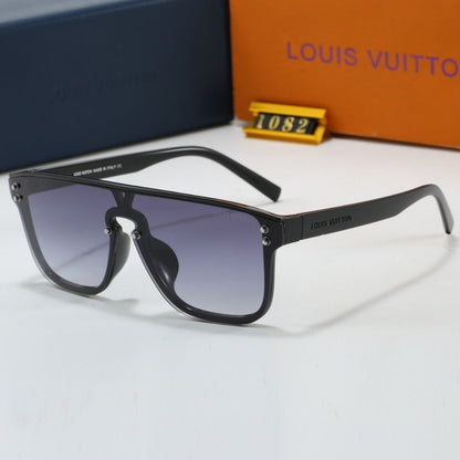 Louis vuitton Riveted Printed Oversized Sunglasses Aviator
