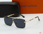 Louis vuitton Stylish oversized travel and vacation sunglasses 6321 Square