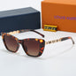 Louis vuitton Cat Eye Sunglasses with Metal Chain Detail (Model 69124) Cat-Eye