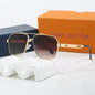 Louis vuitton Double Bridge Metal Square Sunglasses Square