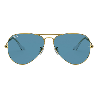 Ray-Ban Aviator RB3025 9196S2 58 Polarised Sunglasses Aviator